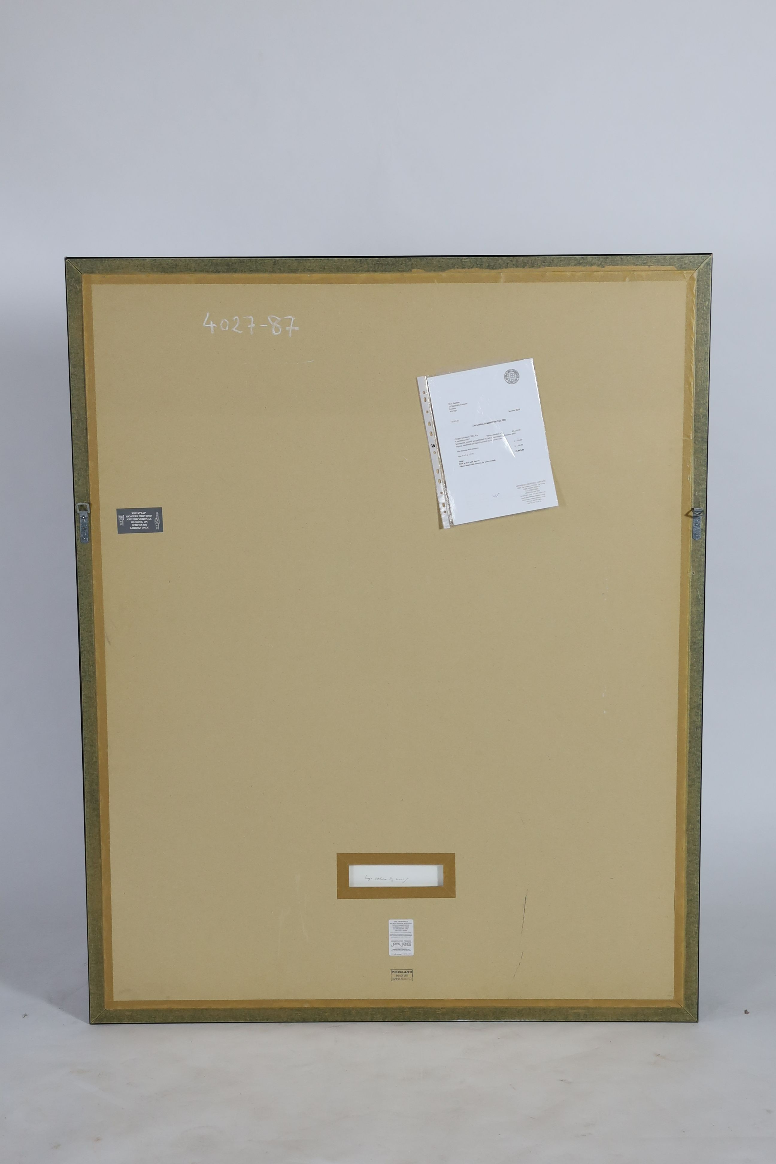 Craigie Aitchison CBE, RA (1926-2009), Crucifixion 2001, screenprint, 140 x 110cm